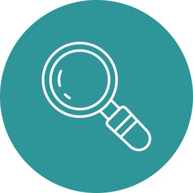 Ara. Web simgesi basit illüstrasyon