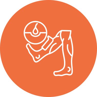 Maske simgesi olan bir adamın vektör çizimi