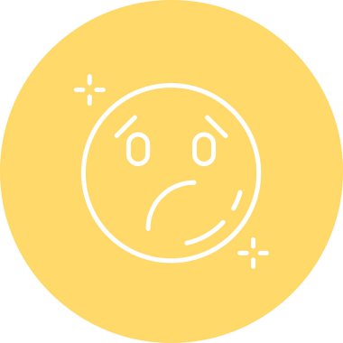 Üzücü Duygu. Basit tasarım