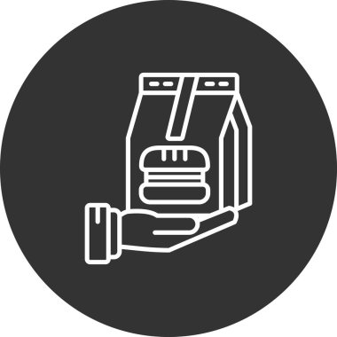 Modern oto tamir simgesinin vektör illüstrasyonu