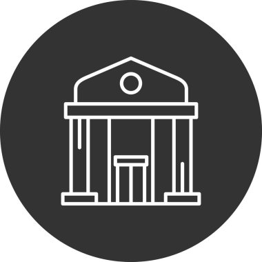 Banka binası. Basit tasarım