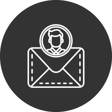 e- posta simgesi vektör işareti