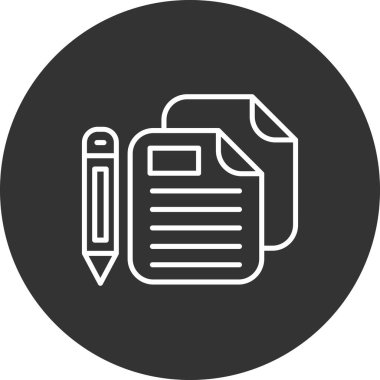 Modern eğitim ikonunun vektör illüstrasyonu