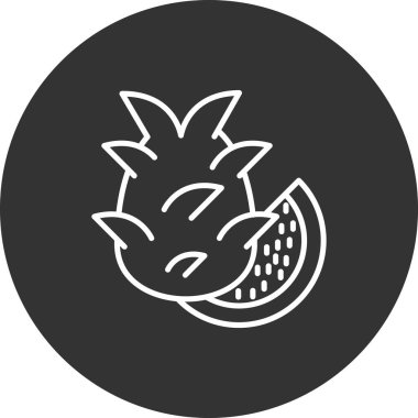 Bir kaktüsün vektör simgesi