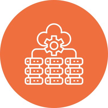 seo modern simgesinin vektör illüstrasyonu