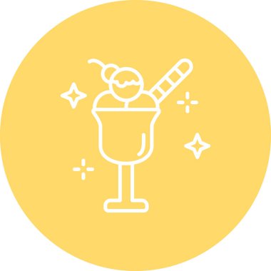 bir bardak biranın çizgi renk simgesi