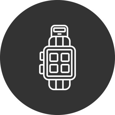 seo modern simgesinin vektör illüstrasyonu