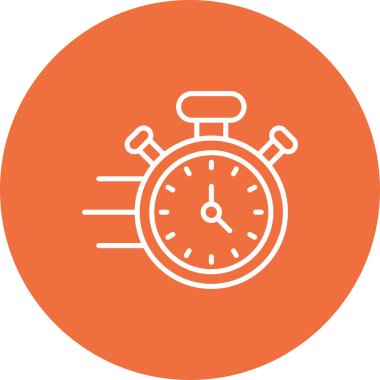 Kronometre simgesi çizimi