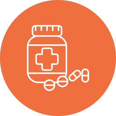 tıbbi simge vektör illüstrasyonu