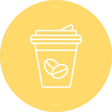 Kupası simge vektör çizim