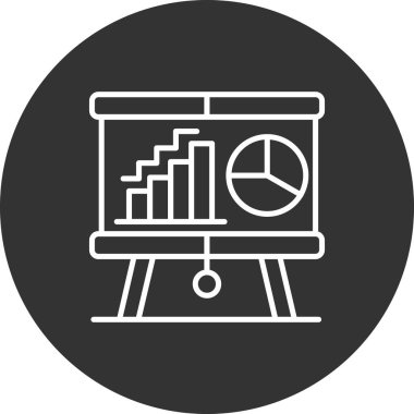 grafik çizelgesi simgesi, basit biçim