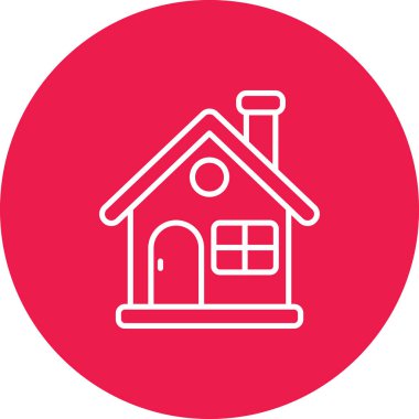 ev simgesi vektör illüstrasyonu