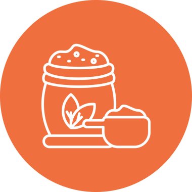 Gıda simgesinin vektör illüstrasyonu