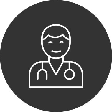 Doktor simge vektör çizim