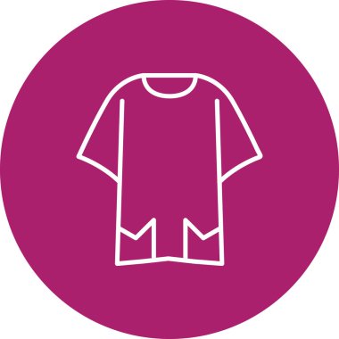 Kadın simgesinin vektör illüstrasyonu