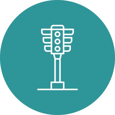 Modern b 'nin vektör illüstrasyonu eksik simgesi