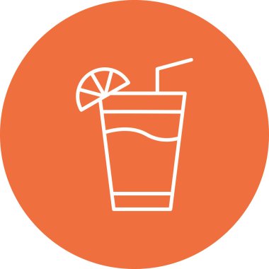 içecek simgesinin vektör illüstrasyonu