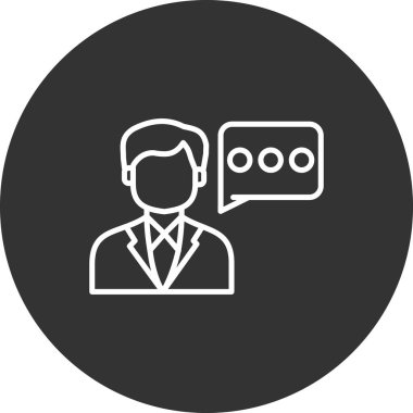 İş ve finans simgesinin vektör illüstrasyonu