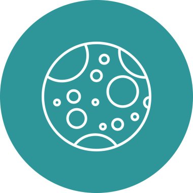 Eşsiz Top Vektör Satırı Simgesi