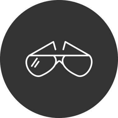 Modern simgenin vektör illüstrasyonu