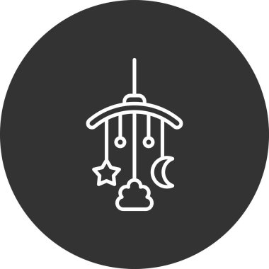 Modern simgenin vektör illüstrasyonu