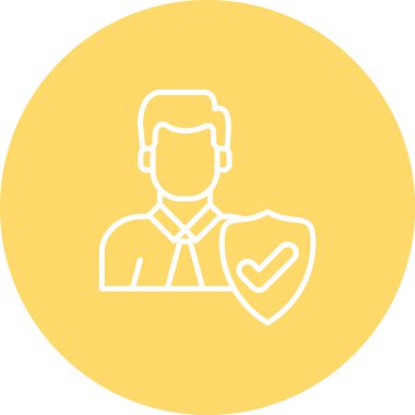 Kalp simgesi olan adam