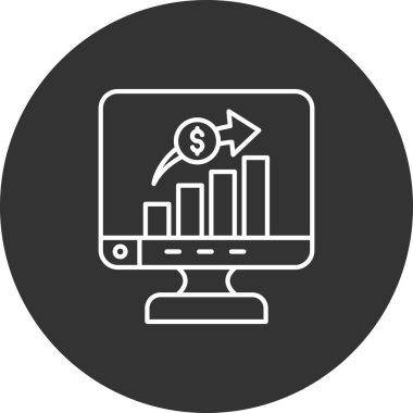 iş grafiği vektör illüstrasyonu