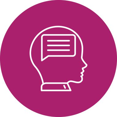 konuşma kabarcığı vektör çizimi