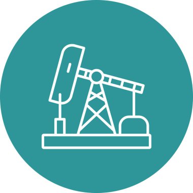 Petrol kulesi. Basit tasarım