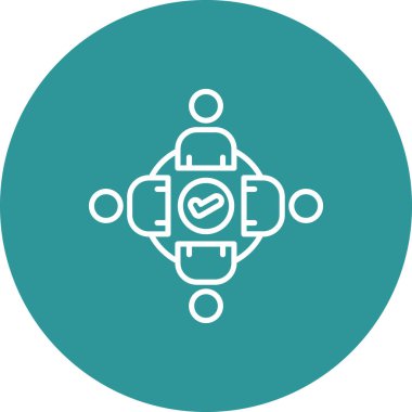 Eşsiz vektör illüstrasyonu, sosyal medyanın simgesi