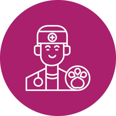 Köpekli bir doktor.