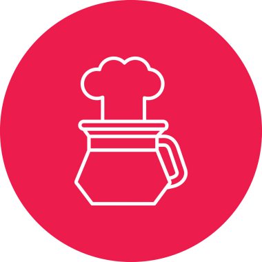 vektör illüstrasyonu, yiyecek simgesi