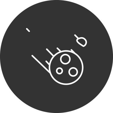 Modern b 'nin vektör illüstrasyonu uydunun ikonundan yoksun