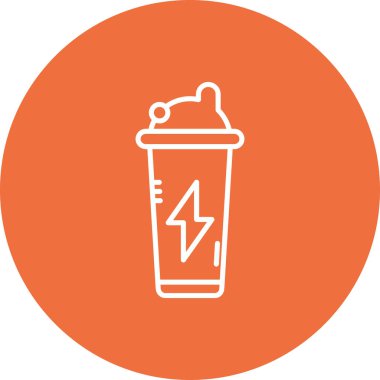 Enerji simgesinin vektör illüstrasyonu