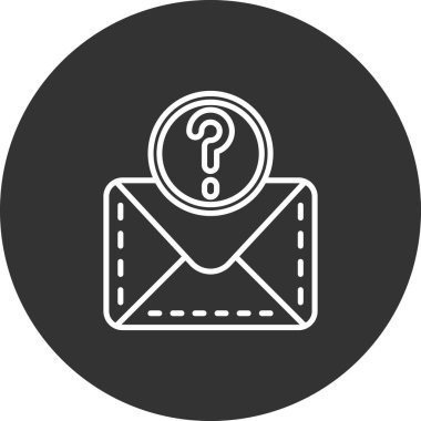 e- posta simgesi, vektör illüstrasyonu