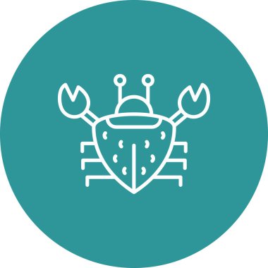 Modern simgenin vektör illüstrasyonu