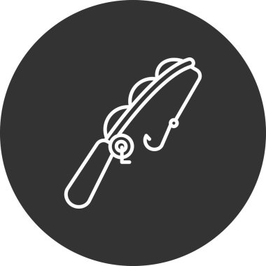 Makas simgesi, vektör illüstrasyonu