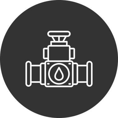 Su musluğu simgesi, basit biçim