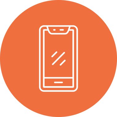 Telefon simgesi vektör illüstrasyonu