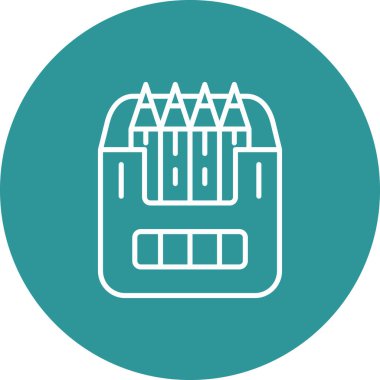 Vektör illüstrasyonu, simge ögesi arkaplanı