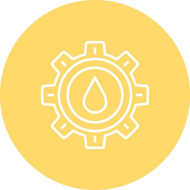 Bırak. Web simgesi basit illüstrasyon