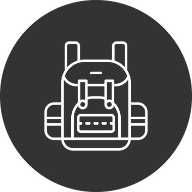 Modern bir simgenin vektör illüstrasyonu