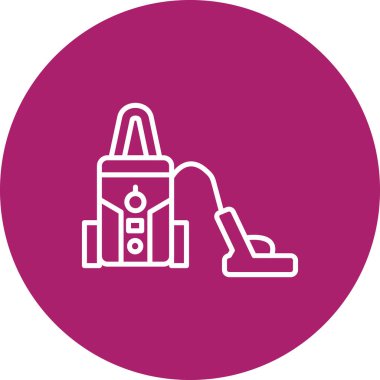 İnşaat alanının illüstrasyon vektör simgesi, kişisel ekipman.