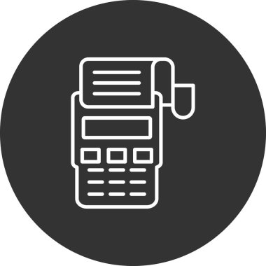 vektör telefon simgesi çizimi