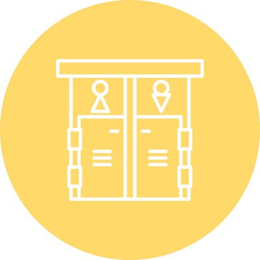 Vektör çizim ofis binası