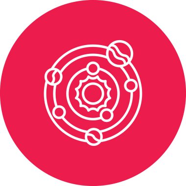 seo modern simgesinin vektör illüstrasyonu