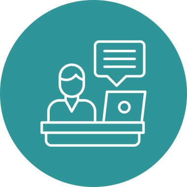 seo modern simgesinin vektör illüstrasyonu