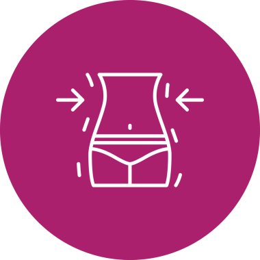 Bir kadının vektör illüstrasyonu