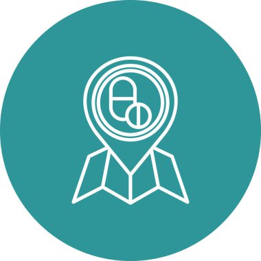 Eğitim simgesinin vektör illüstrasyonu