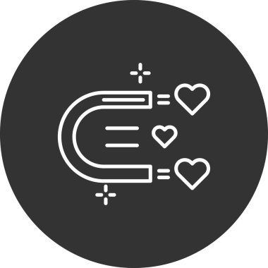 Vektör Kalp Simgesi illüstrasyonu